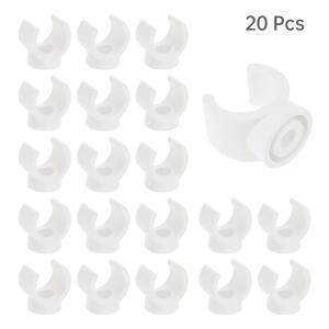 PEX 거치대 클립 파이프 행거 클램프 수도관 지지대 튜브 및 피팅용 12 인치 20 개