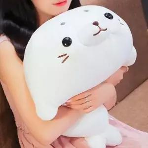 부드러운 물범 바디 필로우 안고자는 모찌 바디 필로우 애착