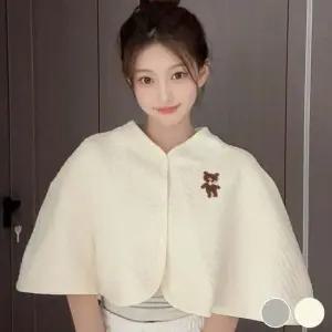 사계절 다용도 곰돌이 어깨 케이프 URD-461 미니케이프