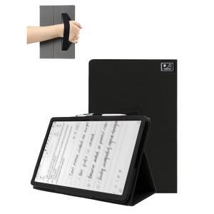iFLYTEK 아이노테 에어 2 8.2인치 태블릿 보호 케이스, 충격 방지 경량 PU 커버, 스탠드, 손목 밴드 스트랩 마그네틱 플립 디자인, 비즈니스 및 여행 친화적, 블랙.