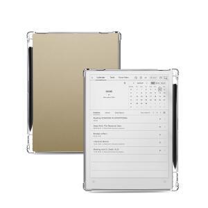 펜 슬롯이 있는 iFLYTEK AINOTE 2, NOUKAJU 전자 리더 보호 케이스, 투명 TPU, 낙하 방지, 2 잉크 태블릿 10.65인치(클리어) 커버 포함 케이스