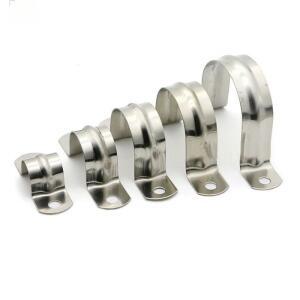 라이딩 클립 클램프 새들 호스 304 스테인레스 스틸 배관 브래킷 5mm-100mm