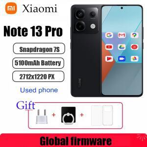 샤오미 레드미 노트 13 프로 5G 글로벌 펌웨어 200MP OIS 카메라 120Hz 1.5K 스냅드래곤 7S Gen 2 67W 고속