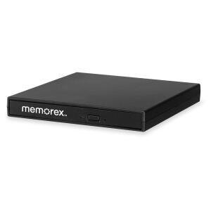 메모렉스 DVD 및 CD 라이터, USB 케이블 2개 포함, 블랙(MDW218B)