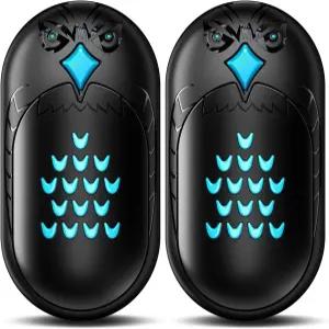 핸드 워머 충전식 6 000mAh 전기 휴대용 히터 2팩 20시간 길이의 난방 핫 포켓 헌팅 장비 여성 남성 레이노