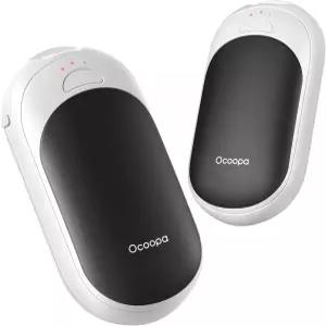 OCOOPA 마그네틱 충전식 손난로 2팩 초박형 전기 휴대용 포켓 사이즈 히터 남성용 여성 지갑 필수품 유니온
