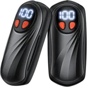 킬립 손난로 충전식 2팩 6000mAh 전기 실버