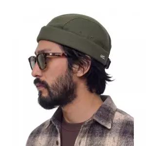 매장정품 UNDERCONTROL 코튼 캠프 브림리스캡 MOLD CAP / CAMP OLIVE