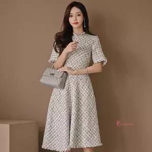 원피스 하객룩 결혼식 여름 피로연 정장 20대 반팔 상견례 30대xyz975