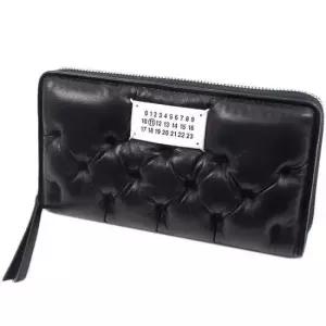 메종마르지엘라 MUST IT_MAISON MARGIELA 26SS 글램 슬램 가죽 지퍼 장지갑 SA1UI0030 P6434 T8013)