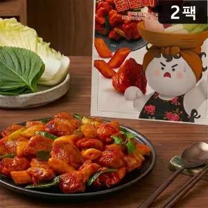 [BBQ] 춘천식 닭갈비 떡볶이 600g, 2개