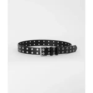 매장정품 TATIANA BT8067 와이드 아일렛 소가죽 벨트 32mm