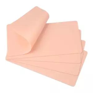 벤빌리 블랭크 타투 연습 스킨 10.7 x 6 2MM 두꺼운 양면 눈썹 초보자 및 숙련된 아티스트를 위한 대형
