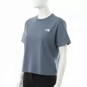 노스페이스 MUST IT_ 여성 에볼루션 심플 돔 크롭 릴렉스드 반팔 티셔츠 NF0A8FDH0U3