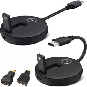 무선 HDMI 송신기 및 수신기 키트 익스텐더는 노트북 케이블 박스 카메라 등의 장치에서 모니터/TV로