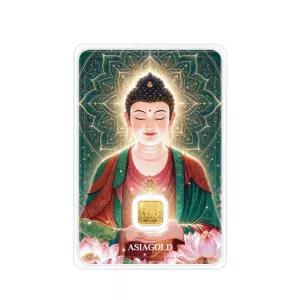 1g 붓다 스퀘어 골드바
