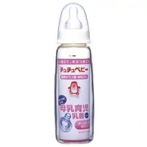 [룽스_64](쭈쭈베이비)모유육아유리젖병(240ml) 출산용품