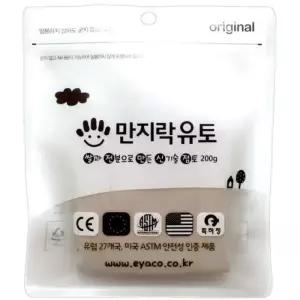 [룽스_64]만지락유토(200g)문구 교재류 준비물 점토교재