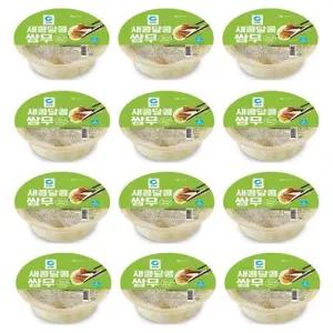 청정원 새콤달콤 쌈무 340g x 12개 맛있는 반찬 식사 혼밥 간편한 요리 가정 야외 캠