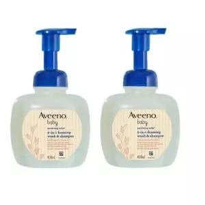 아비노베이비 수딩릴리프 거품형 포밍워시 n 샴푸 400ml 1+1 총2개 자극없이 순한