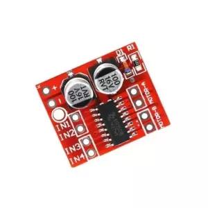 L298N 미니 듀얼 DC모터 드라이버 PWM 속도제어 스텝 (W8E8671)