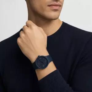 스와치 SO27N100 SWATCH BIG BOLD BBNAVY 남성 우레탄시계