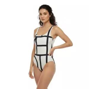 토템(TOTEME) FW24 여성 맥시 모노그램 수영복 223842795 999