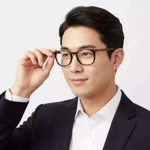 구찌 안경테 GG0122OA 002 스퀘어 뿔테 아시안핏 안경