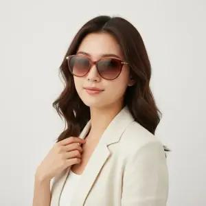 구찌 선글라스 GG1452SK 004 라운드 뿔테 자외선차단