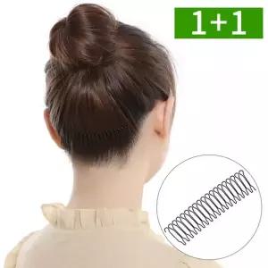 오엠티 1+1 뒷머리 잔머리 머리띠 헤어밴드 올림머리 똥머리 머리핀