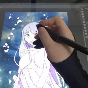 드로잉 타블렛 장갑 M (W9D6B4A)