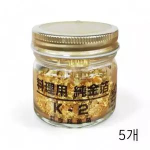 WL 이마이금박 K-2 금박 금가루 0.3g X 5개 일본산 제과재료 베이킹금가루 디저트장식 WFLRCIZ