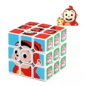 [룽스_65]큐브 퍼즐놀이 큐브완구 학습퍼즐 두뇌개발 3X3