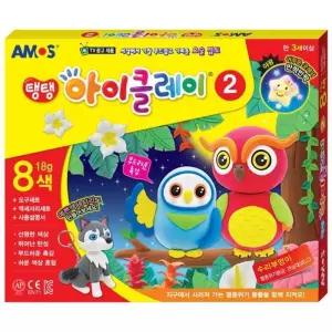 [룽스_65]클레이세트 세트 어린이 점토 장난감 8색 2번