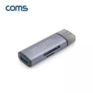 [룽스_65](COMS) USB 타입C 멀티 카드리더기/SD/TF 3.1