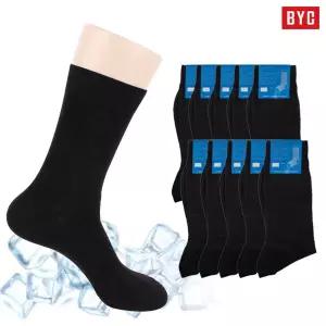 [BYC] 여름 신사정장양말 망사 장목/중목 쿨 남성양말 10족
