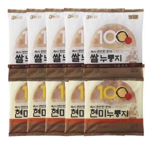 농협식품 현미누룽지(150gX5개) + 쌀누룽지(150gX5개)/식사대용/간식