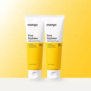 마녀공장 퓨어 소이빈 클렌징 폼 120ml x2