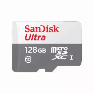 샌디스크MicroSDXC Class10 ULTRA 128GB SQUNR 마이크로SD카드 메모리카드 블랙박스 홈카메라 액션캠 휴대폰 무료 口