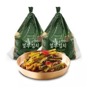 [피코크] 조선호텔 열무김치 3kg(1.5kg*2팩)