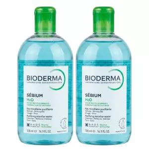 바이오더마 세비엄 H2O 클렌징워터 500ml x 2개(지성)/b