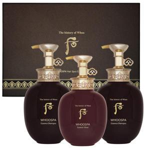 더후 후스파 헤어 3종 세트 / 샴푸 350ml*2ea + 린스 220ml
