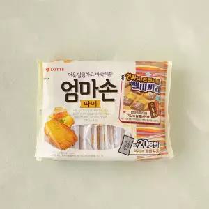 롯데 더욱 달콤하고 바삭해진 엄마손파이254g
