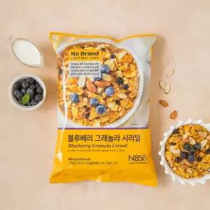 노브랜드 블루베리 그래놀라 시리얼 600g