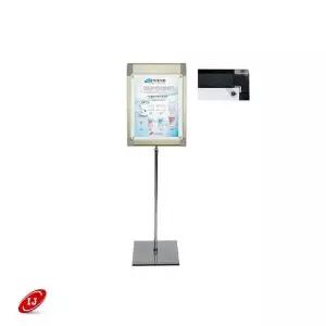 [하프클럽/]콤비자석 전단 스탠드 크롬 블랙 ZCP-M313C A3