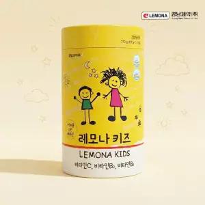 경남제약 레모나 키즈 3.7g 100개입 1개 (370g) 어린이 비타민 간식