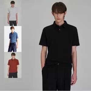 [로가디스] 폴리 스트레치 반팔 칼라넥 티셔츠 (4종 택1)