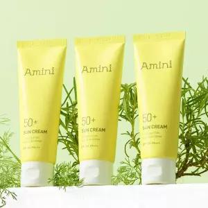 아미니 수분 콜라겐 데일리 선크림 50ml x 3개
