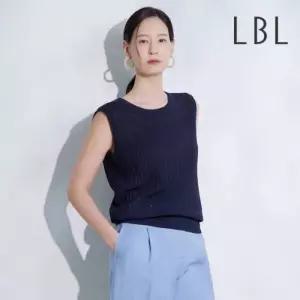 엘비엘 LBL 런칭가 79,000원26SS 프렌치린넨 블렌디드 슬리브리스 니트 3종 1224661