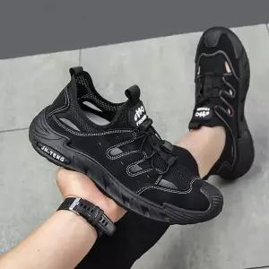 남성 데일리 통기성 매쉬 아웃도어 샌들